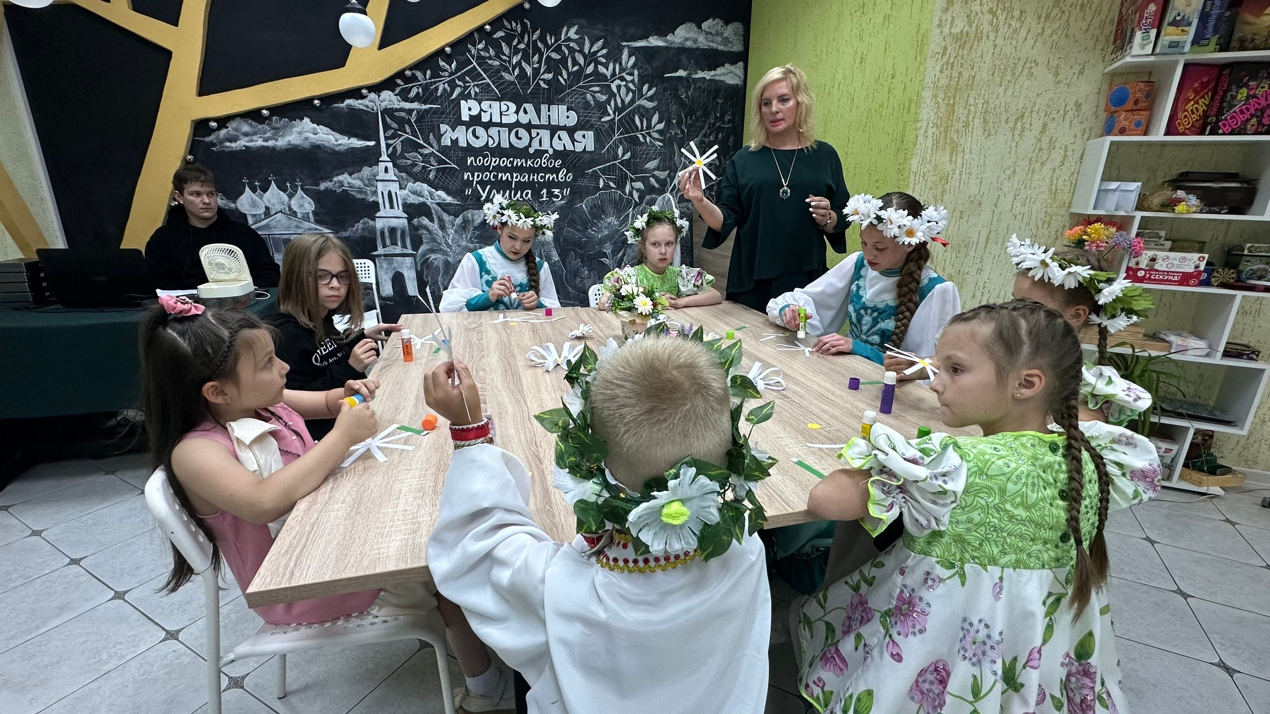 Мастер‑класс «Ромашки нежный лепесток»